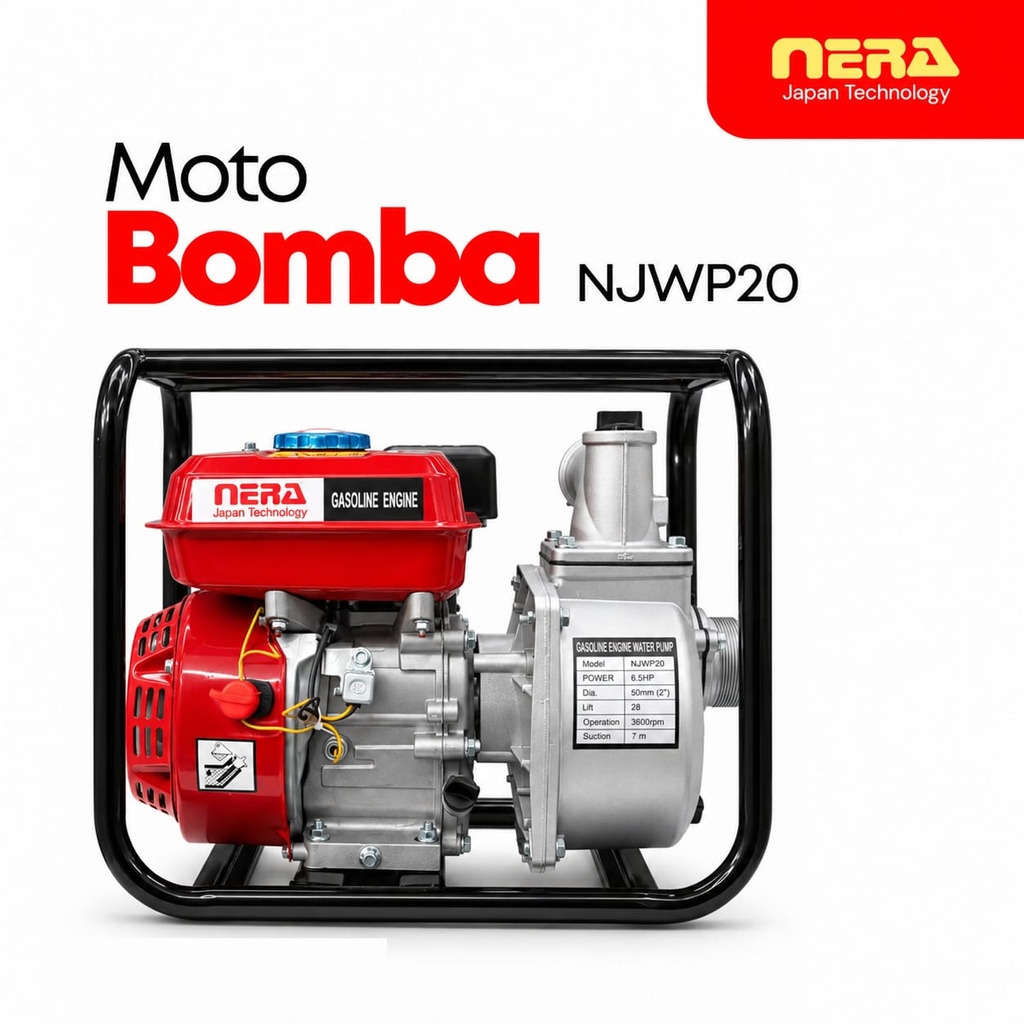 MOTOBOMBA DE 2 PULGADAS - NERA