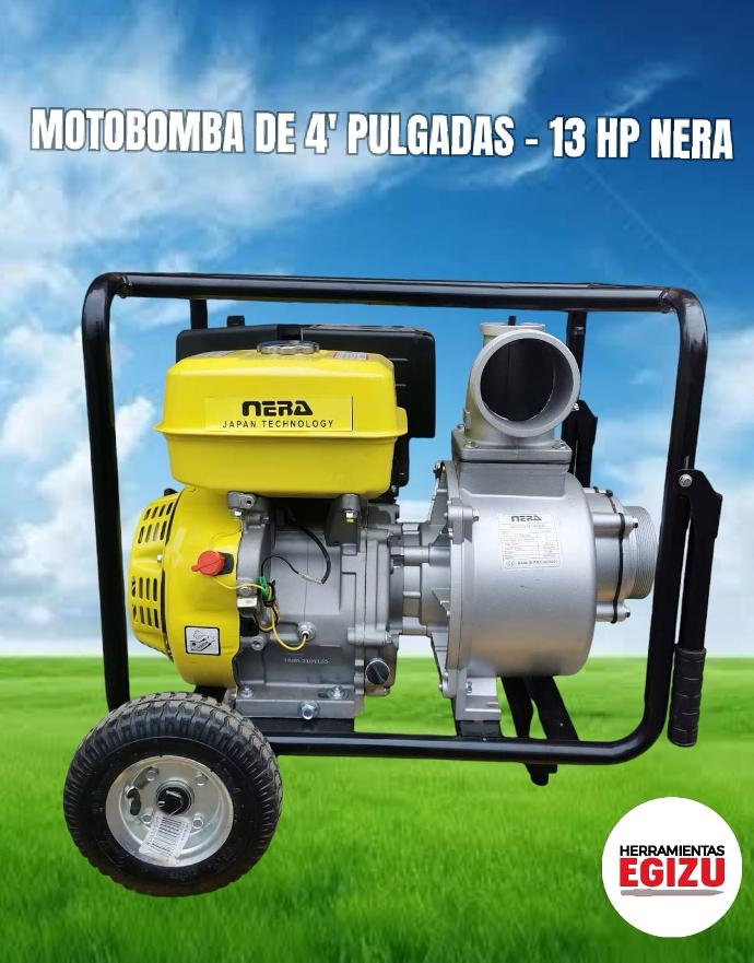 MOTOBOMBA 4' PULGADAS 13 HP - NERA