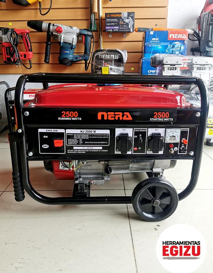 Generador Gasolinero de 2500 watts - Nera