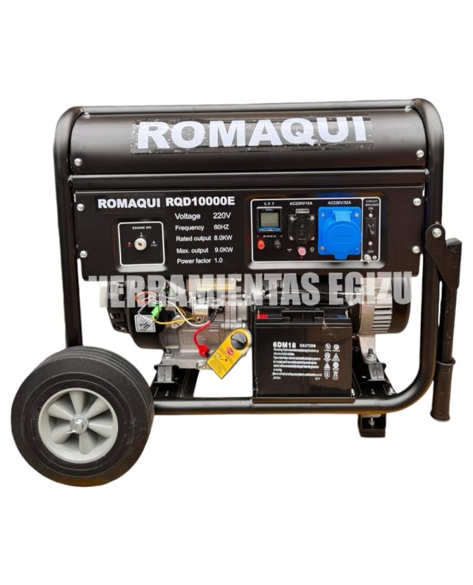 GENERADOR GASOLINERO DE 1O KW - ROMAQUI