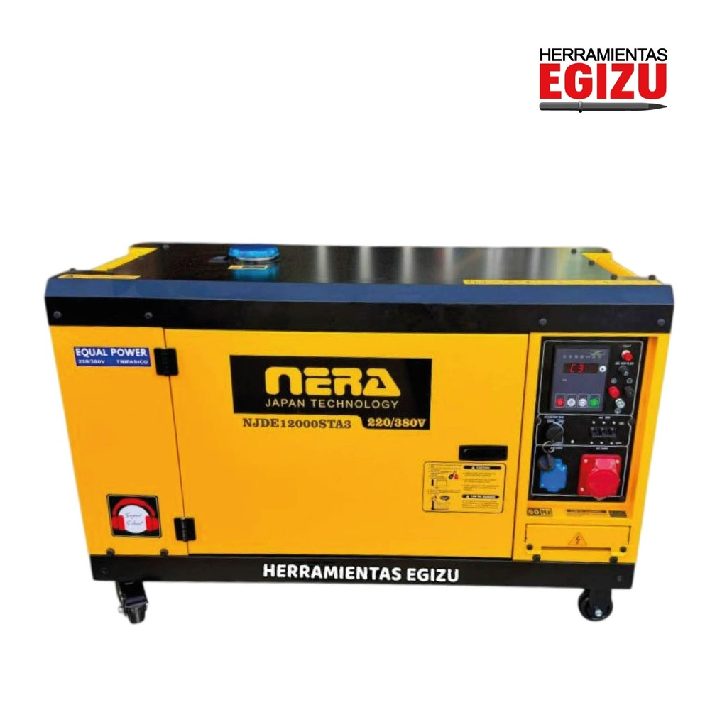 GENERADOR PETROLERO ENCAPSULADO  NJDE12000STA3  - 10 KW NERA
