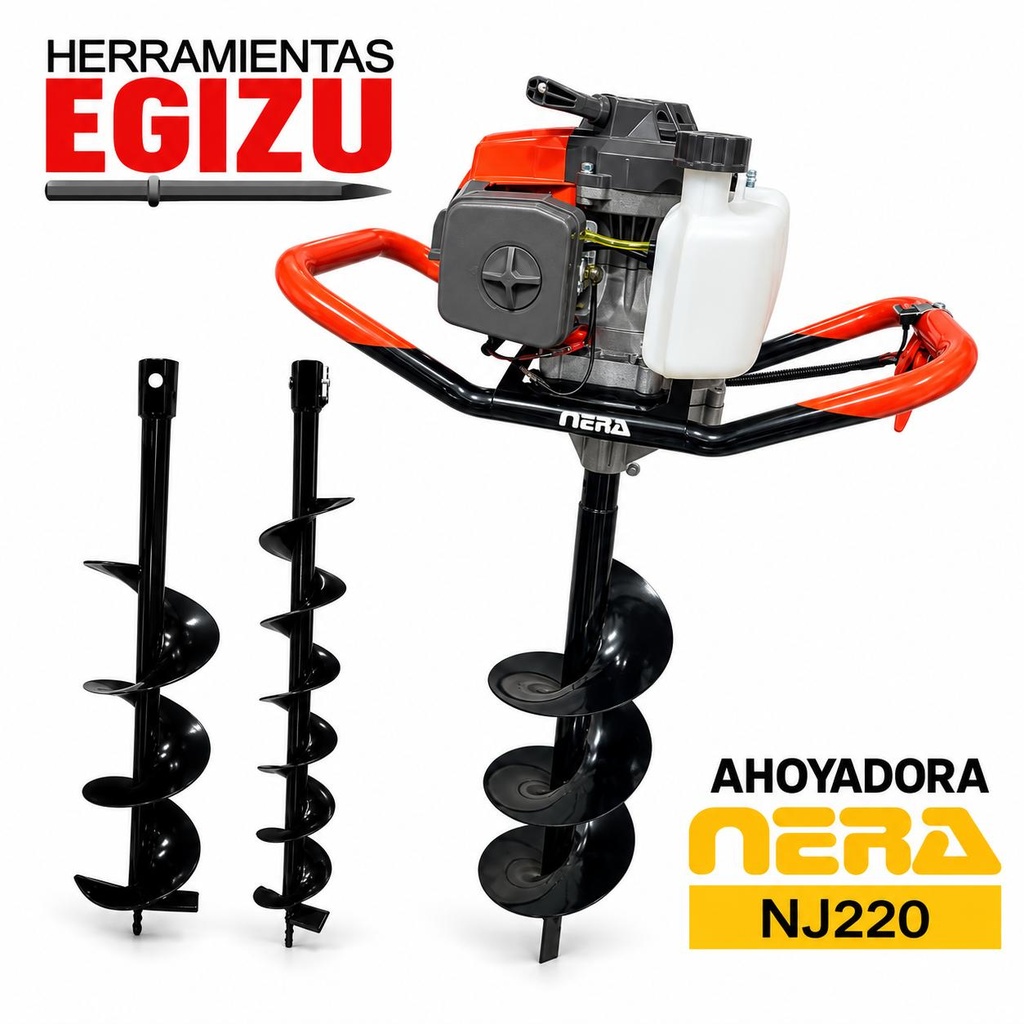 AHOYADORA CON 3 BROCAS - NERA
