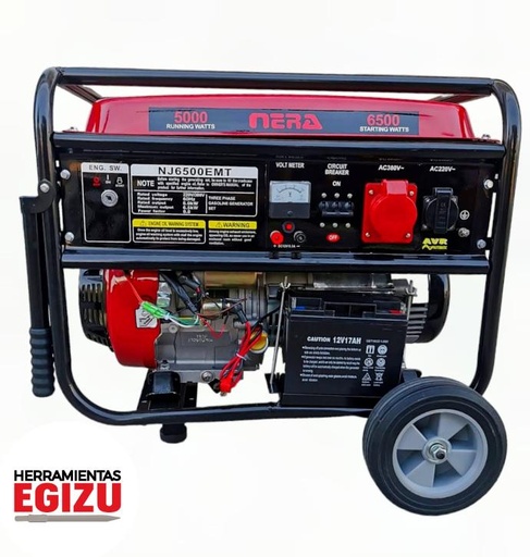 Generador Gasolinero de 6500 watts - Nera