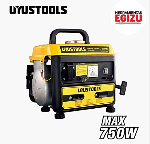 Generador gasolinero 750 watts - Uyustools