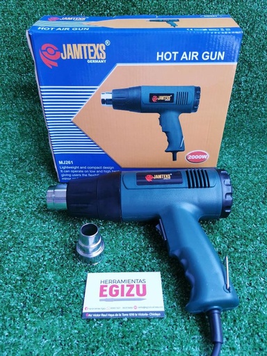 Pistola de calor de 2000w  en caja - Jamtexs