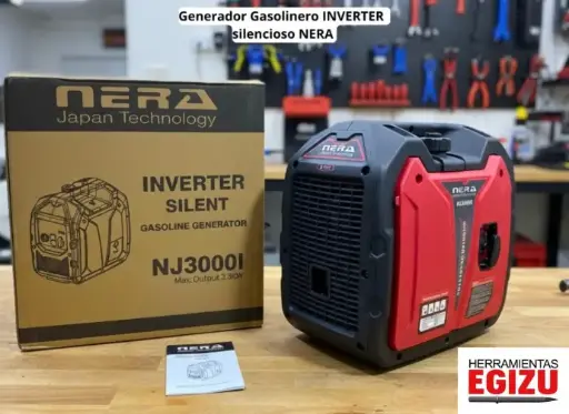 GENERADOR GASOLINERO SILENCIOSO ENCAPSULADO NJ3000 I - NERA