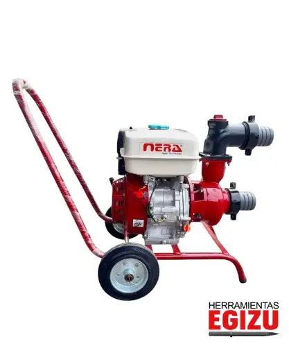 MOTOBOMBA CARACOL 3X3 GASOLINERA DE 9 HP -  NERA